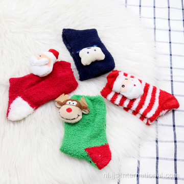 3D -pop warme sokken kerstsokken